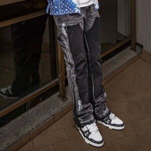 Reputation Studios FLARE DENIM - BLACK